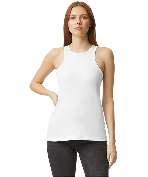 101CVC - American Apparel Ladies CVC Racerback Tank Top