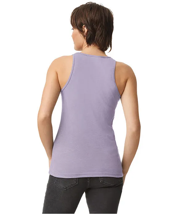 101CVC - American Apparel Ladies CVC Racerback Tank Top