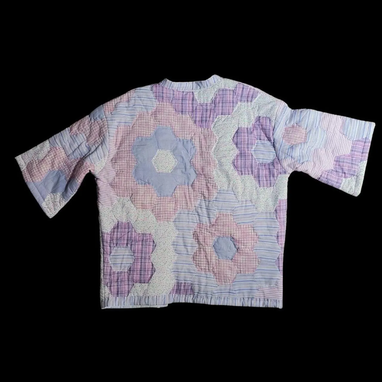 Acts of Congress Quilted Floral Kimono