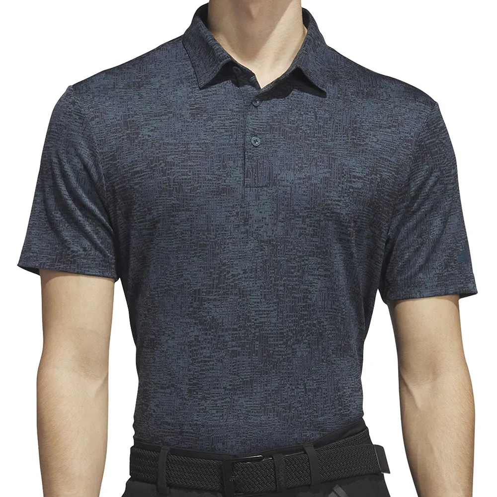 adidas Aerial Jacquard Polo Shirt - Arctic Night