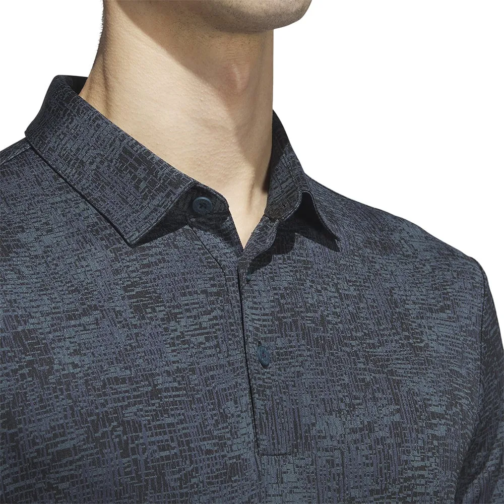 adidas Aerial Jacquard Polo Shirt - Arctic Night