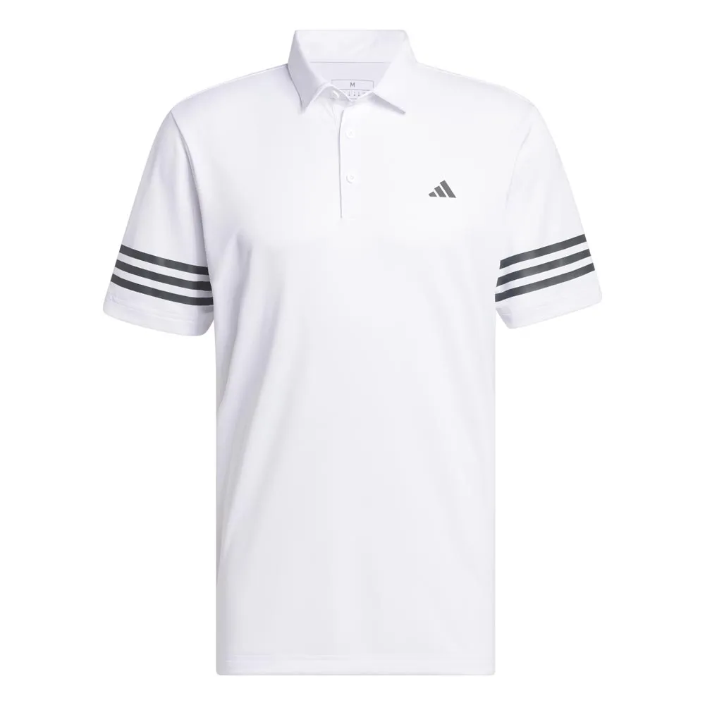 adidas Mens Core 3-Stripes Polo