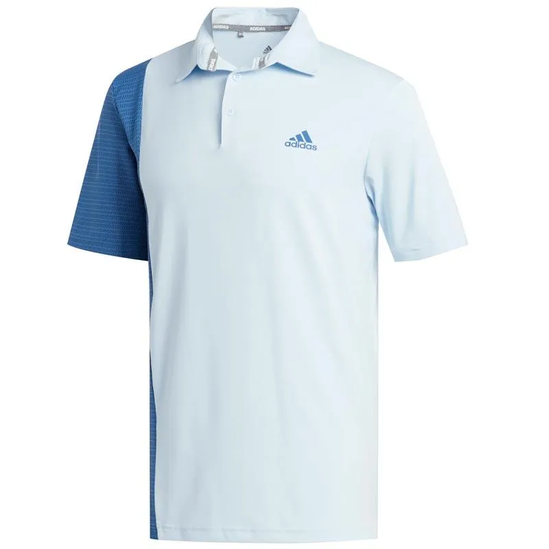 adidas Mens Ultimate365 Blocked Print Polo