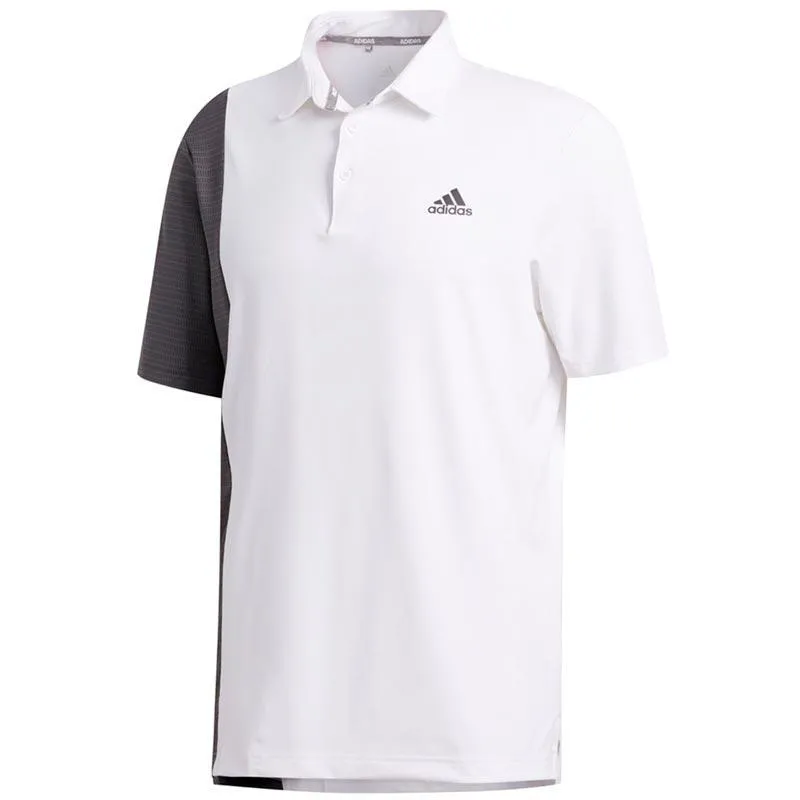 adidas Mens Ultimate365 Blocked Print Polo