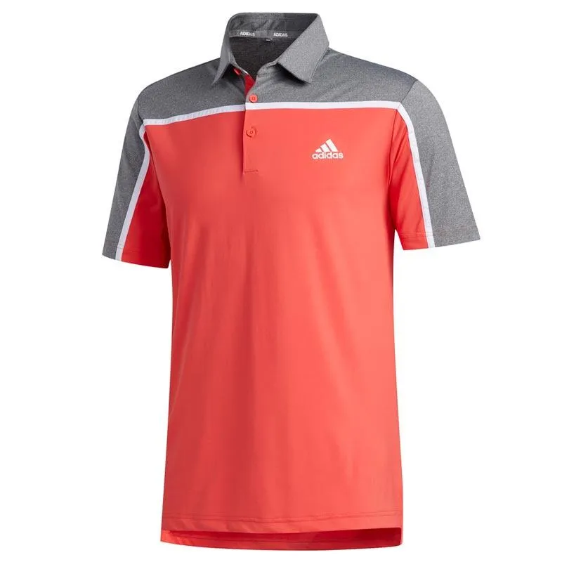 adidas Mens Ultimate365 Colour Block Polo