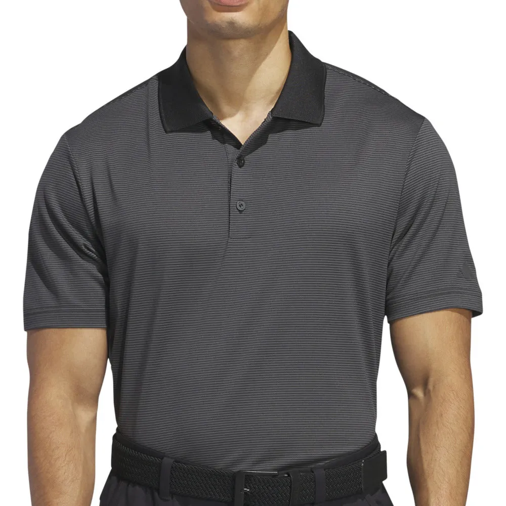 adidas Ottoman Polo Shirt - Black/Grey Six