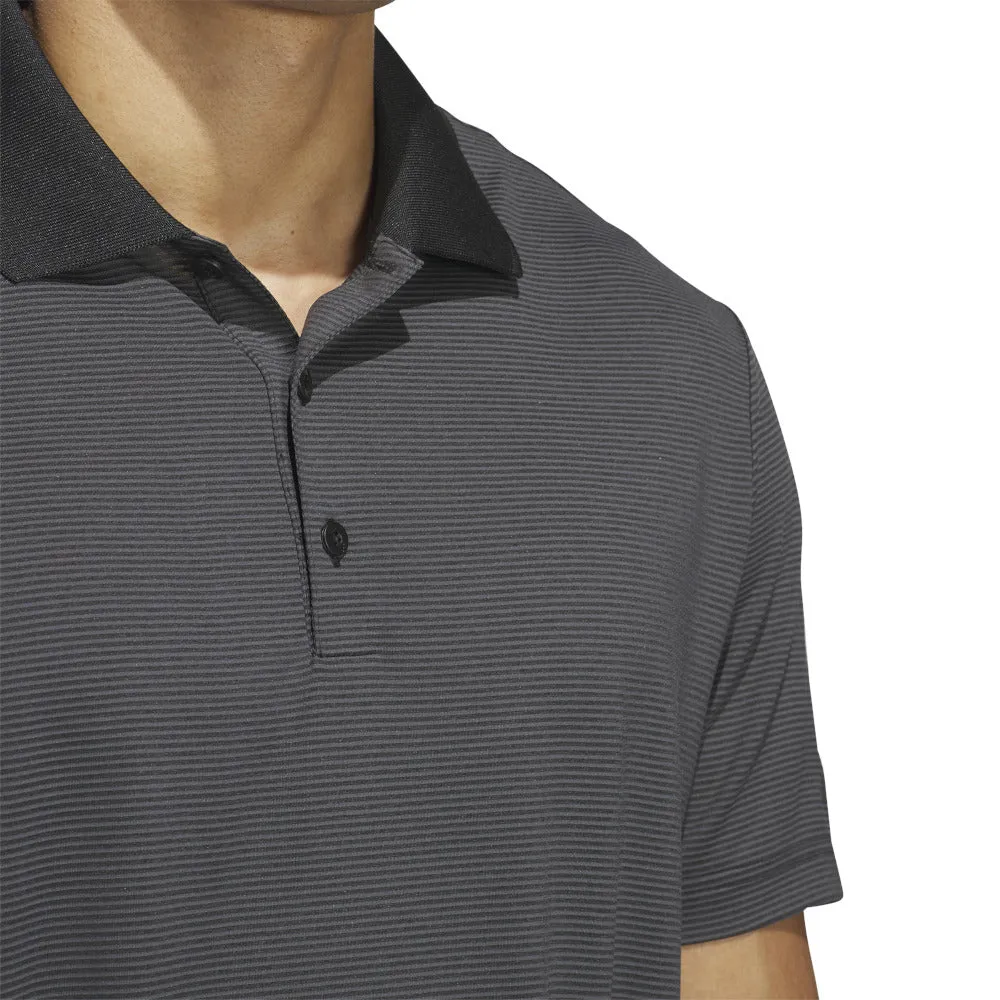 adidas Ottoman Polo Shirt - Black/Grey Six