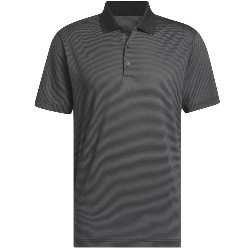 adidas Ottoman Polo Shirt - Black/Grey Six