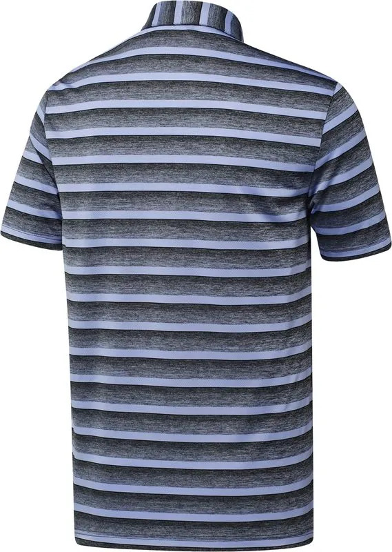 Adidas Two-Color Striped Polo Shirt