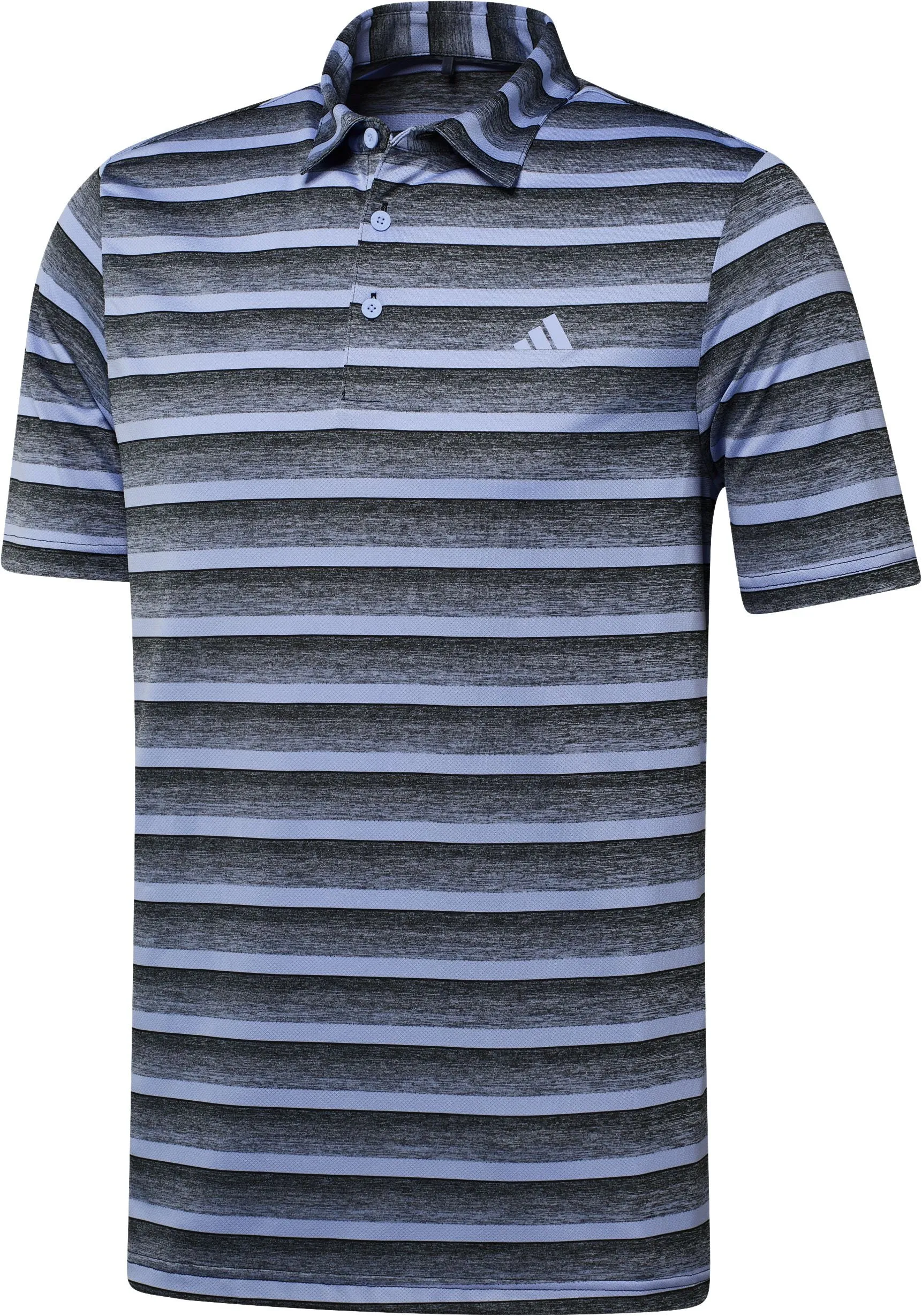 Adidas Two-Color Striped Polo Shirt