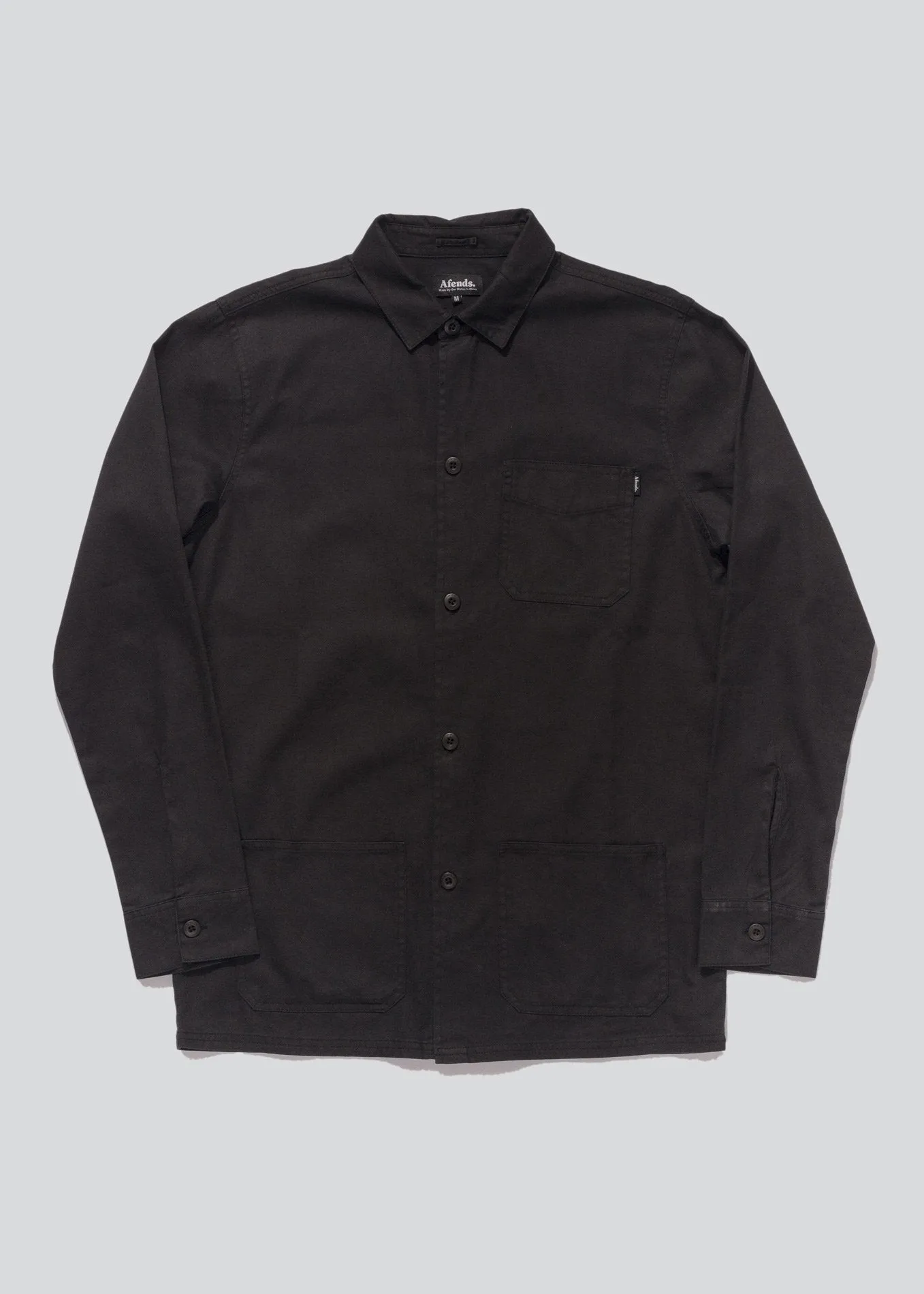 Afends Mens Asphalt Jungle - Long Sleeve Shirt