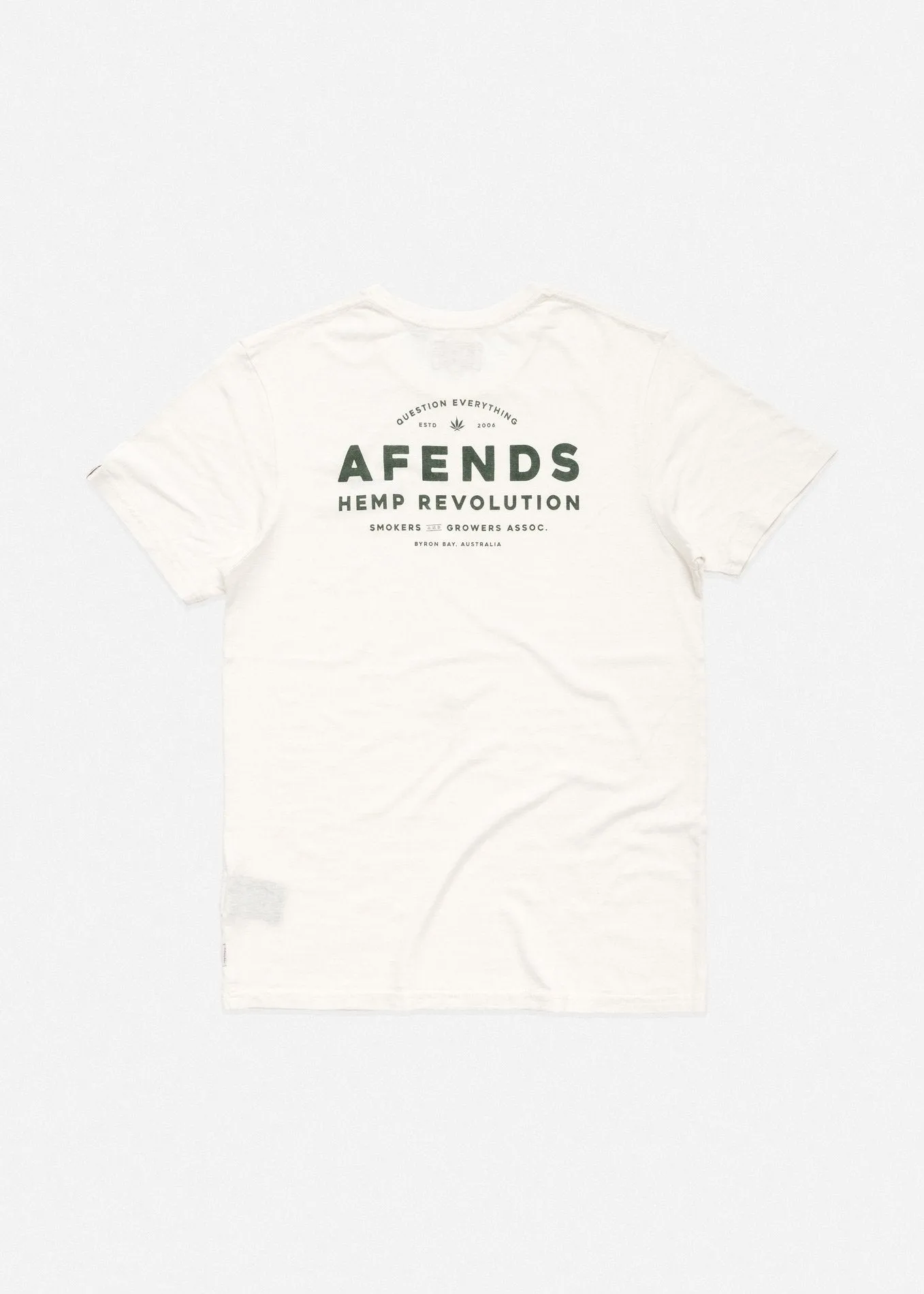 Afends Mens Association - Hemp Standard Fit Tee