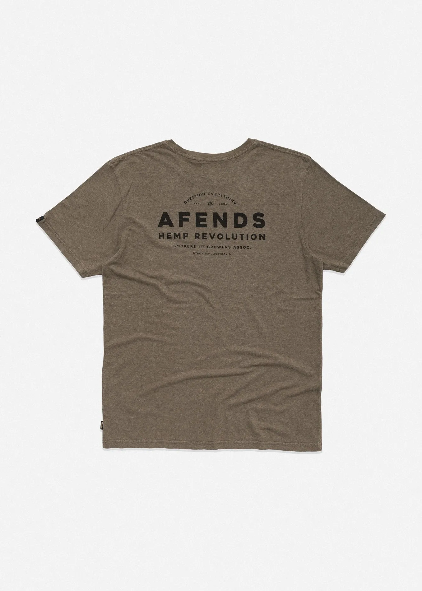 Afends Mens Association - Hemp Standard Fit Tee