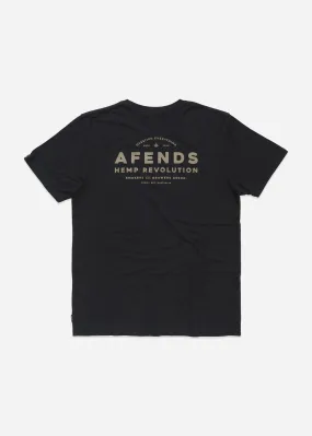 Afends Mens Association - Hemp Standard Fit Tee