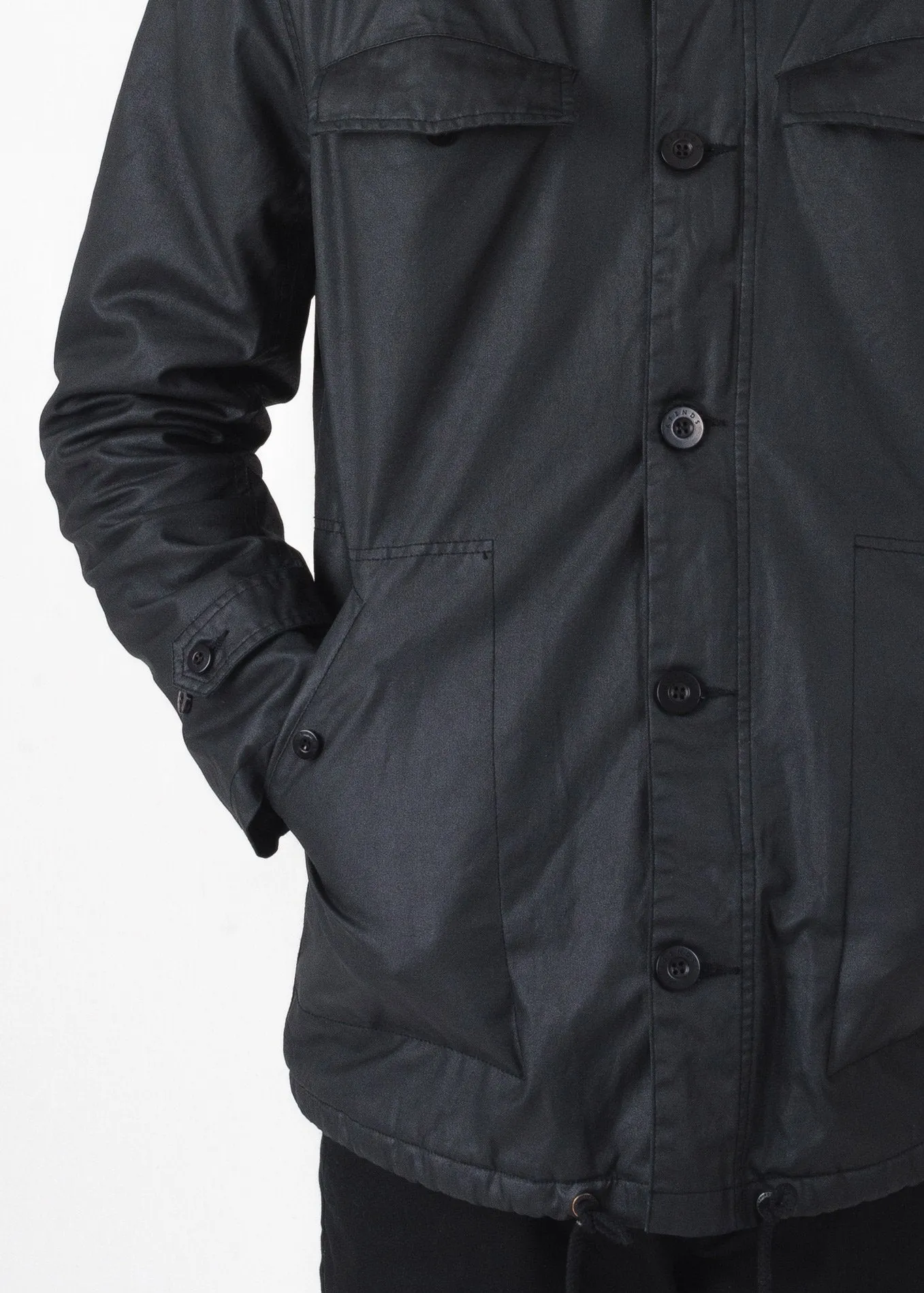 Afends Mens Guerilla War - Military Jacket