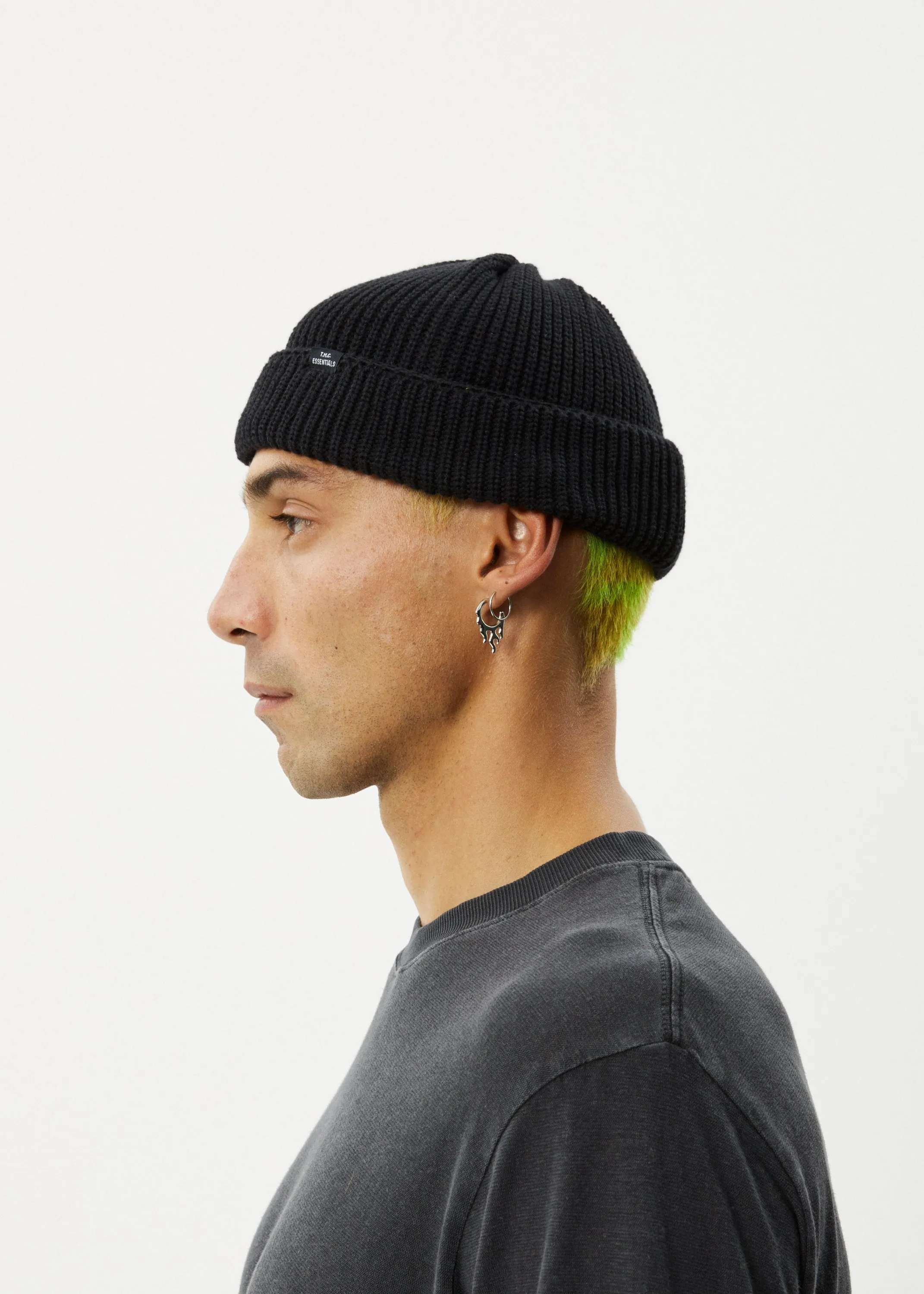 AFENDS Mens THC - Beanie - Black