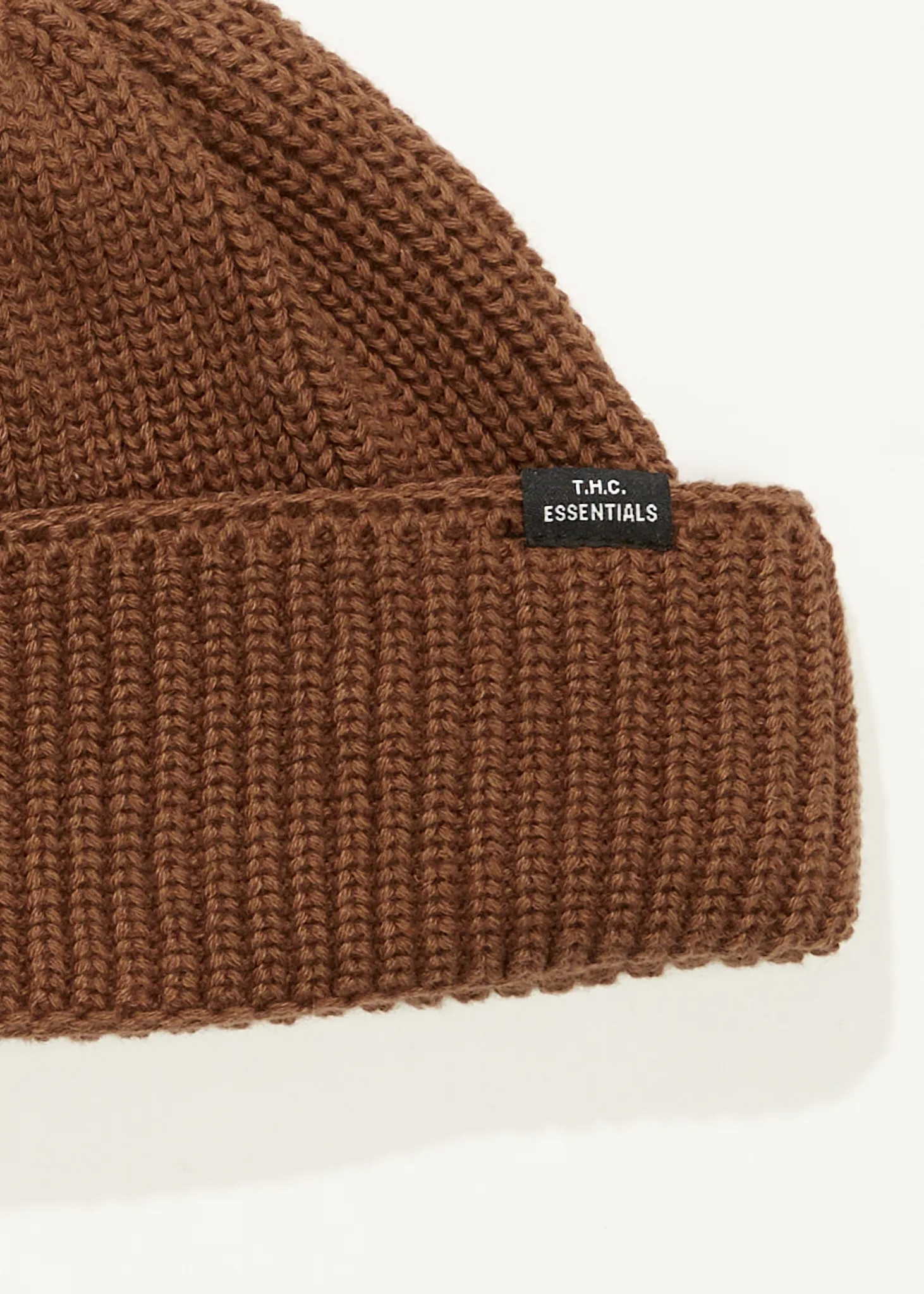 AFENDS Unisex THC - Beanie - Toffee