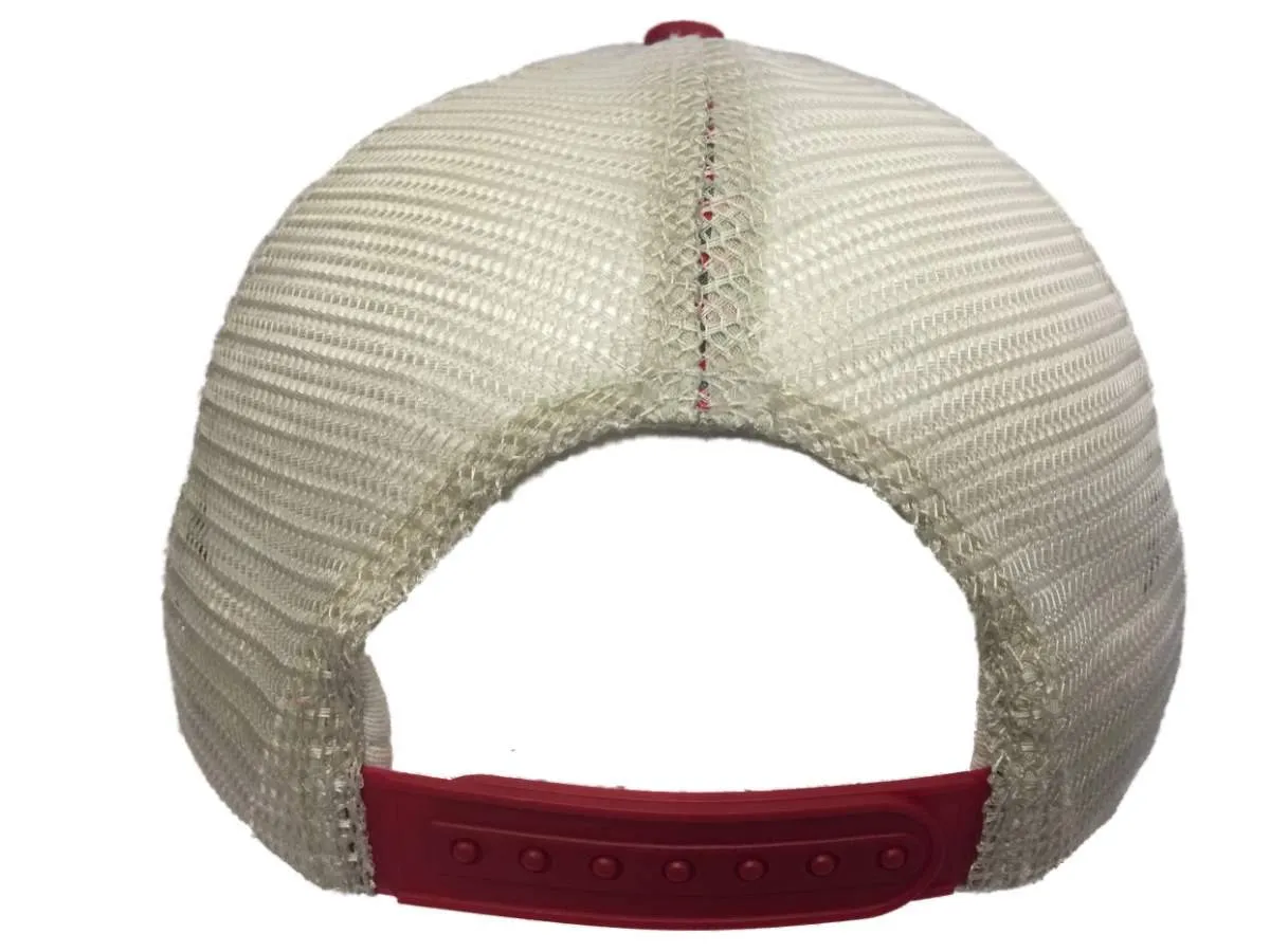 Alabama Crimson Tide Retro Brand 125 Years Football Mesh Tattered Slouch Hat Cap