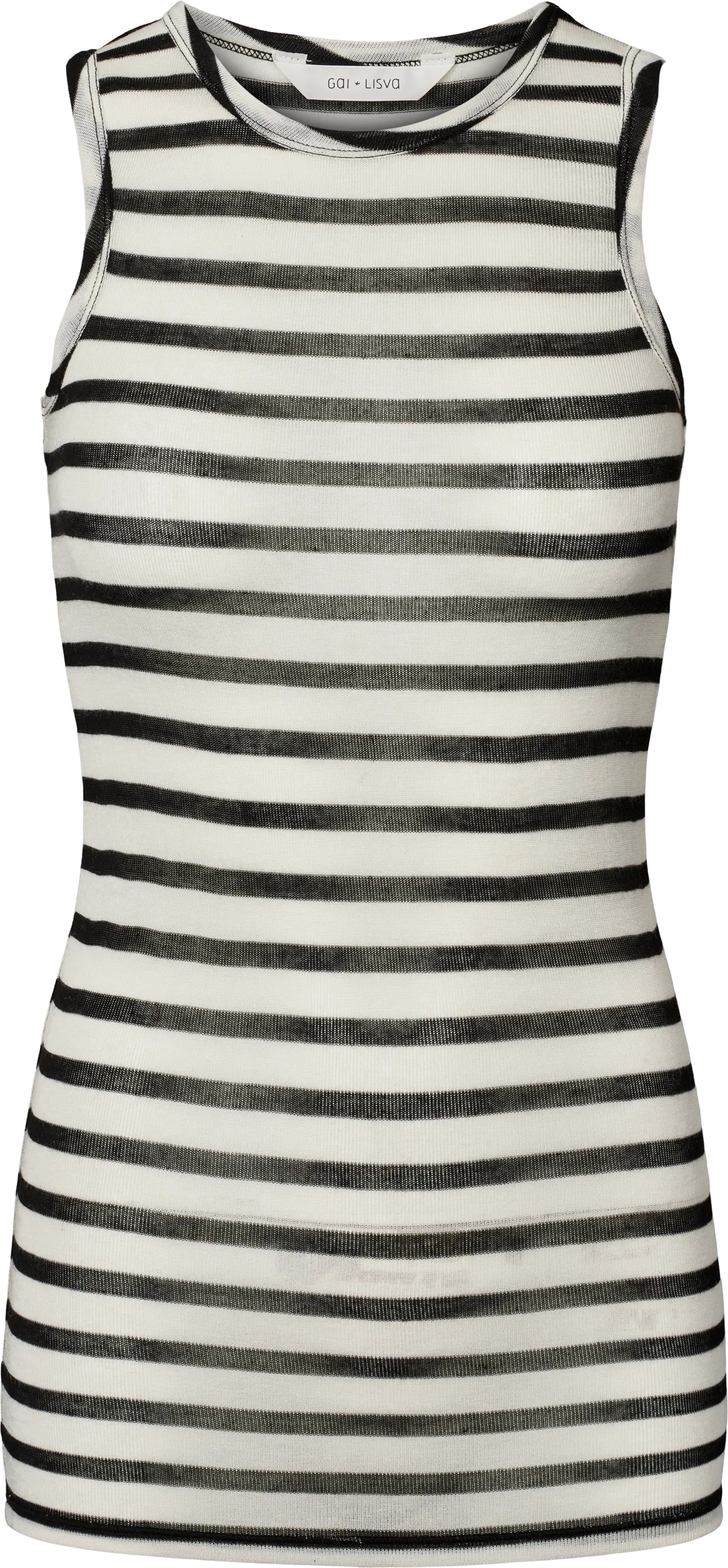 Alberte Sailor Wool Top - Ecru Sailor Stripe