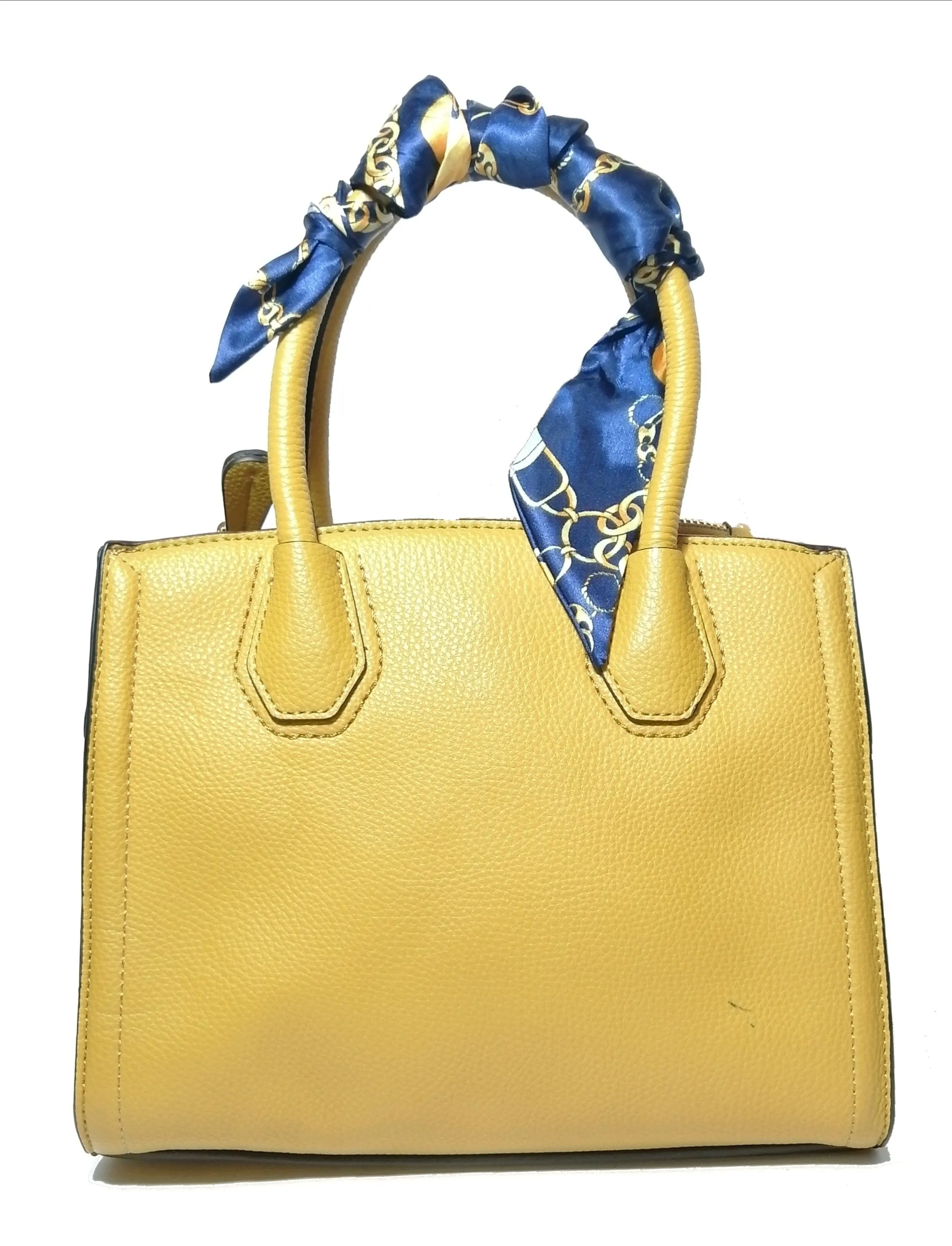 ALDO Mustard Yellow Scarf Tote | Gently Used |