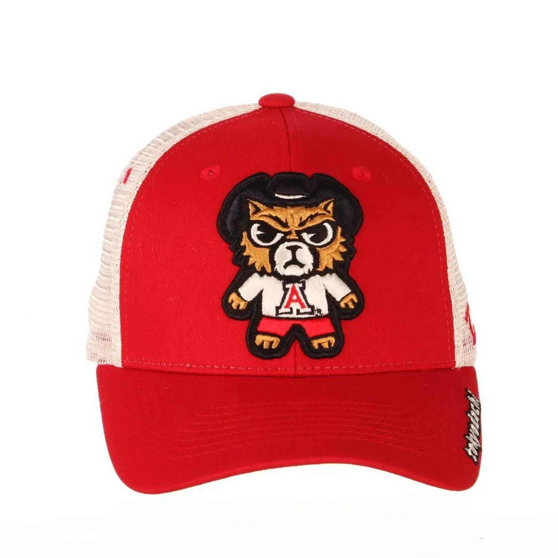 Arizona Wildcats Zephyr Red Tokyodachi Mesh Structured Snapback Hat Cap