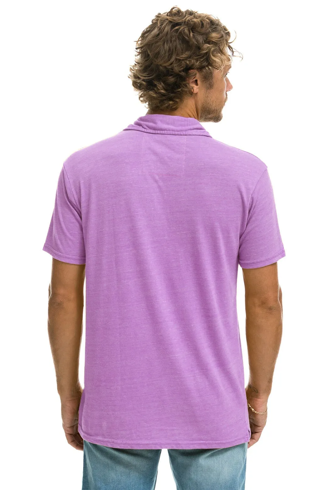 AVIATOR NATION POLO - NEON PURPLE