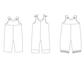 Baby overall sewing pattern LILLI&BO - Paper pattern