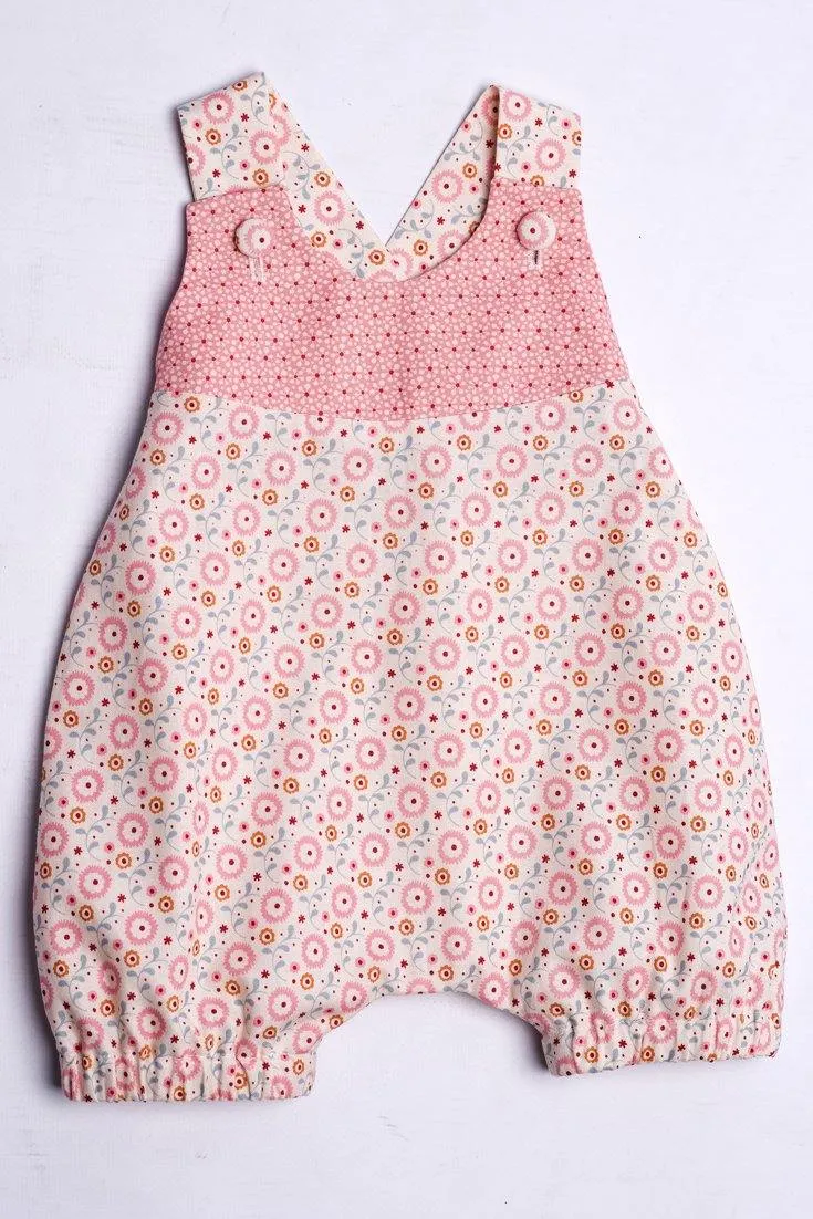 Baby overall sewing pattern LUNA