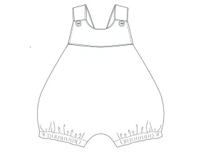 Baby overall sewing pattern LUNA