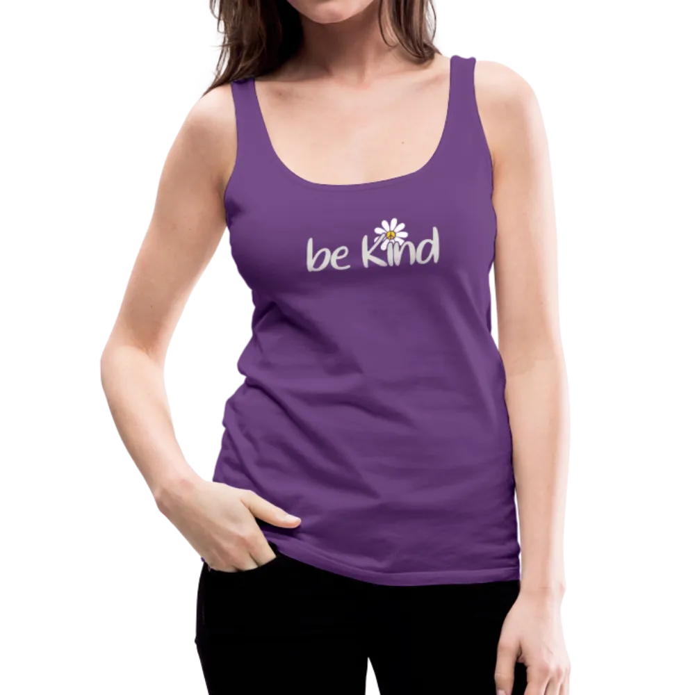 Be Kind Daisy- Women’s Premium Tank Top