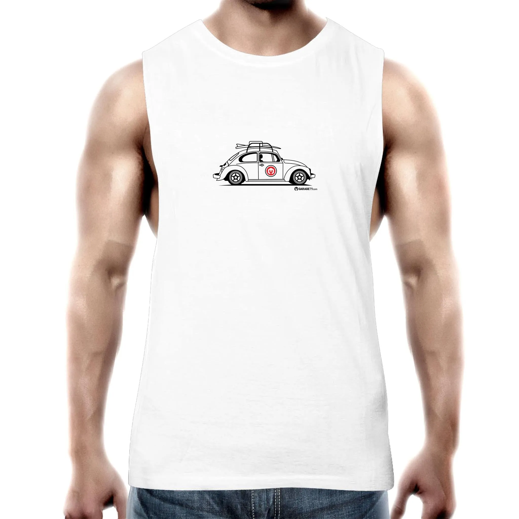 Beetle Side Mens Barnard Tank Top Tee