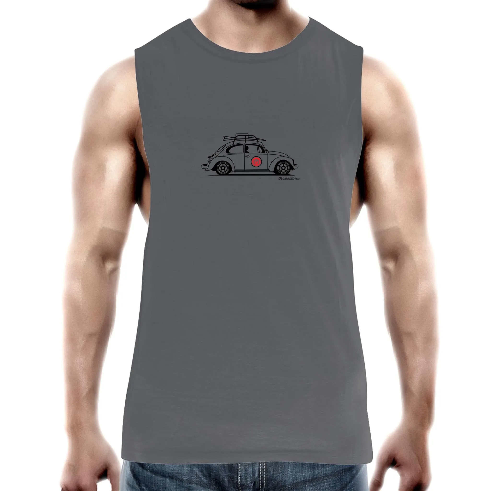 Beetle Side Mens Barnard Tank Top Tee