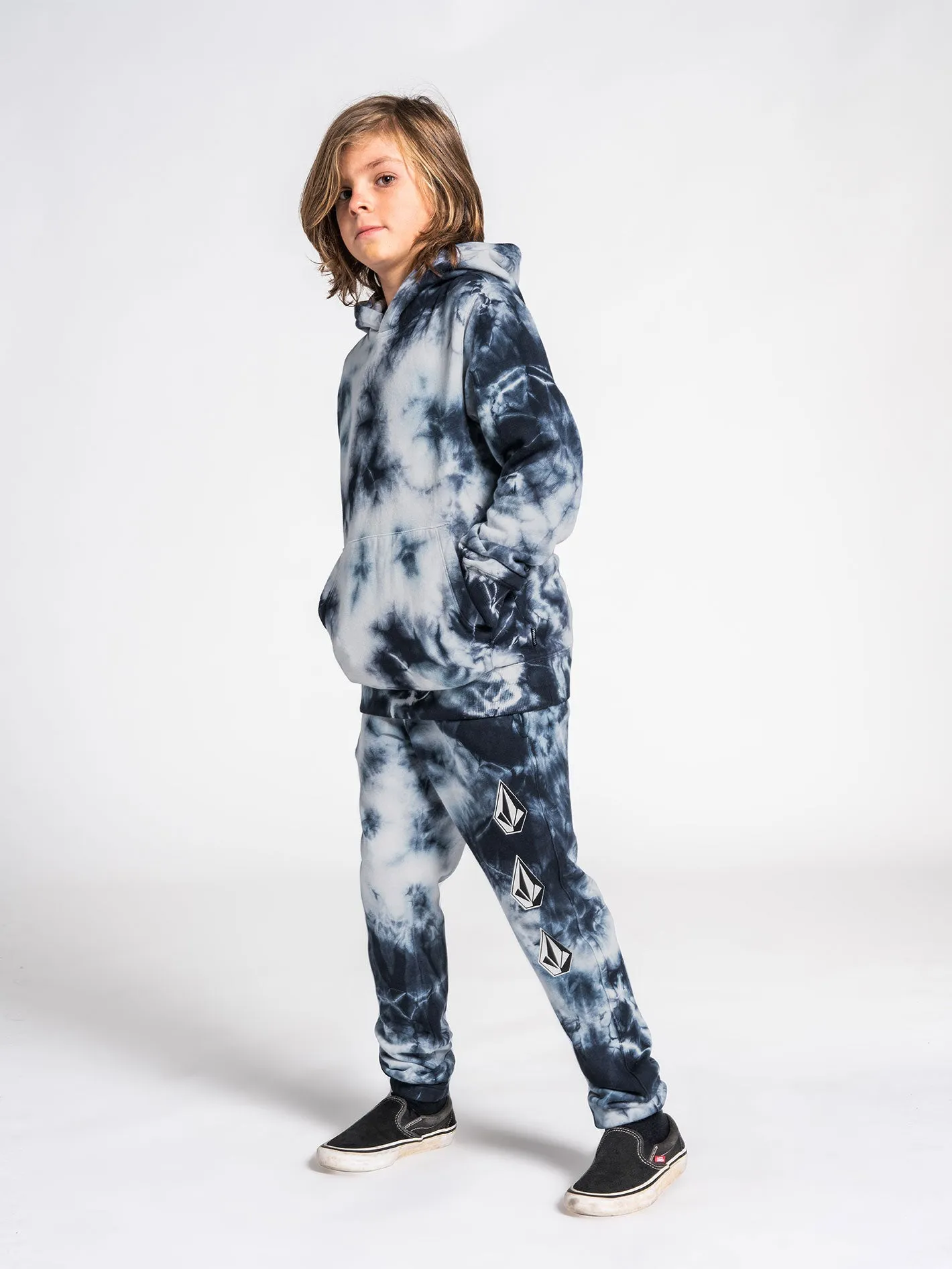 Big Boys Iconic Stone Fleece Pants - Multi