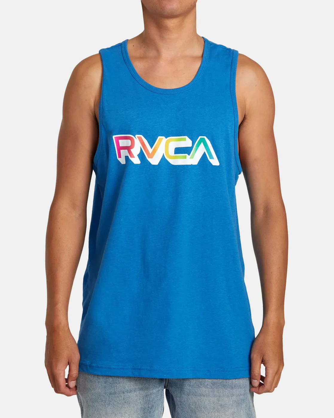 Big Gradient Tank Top - French Blue