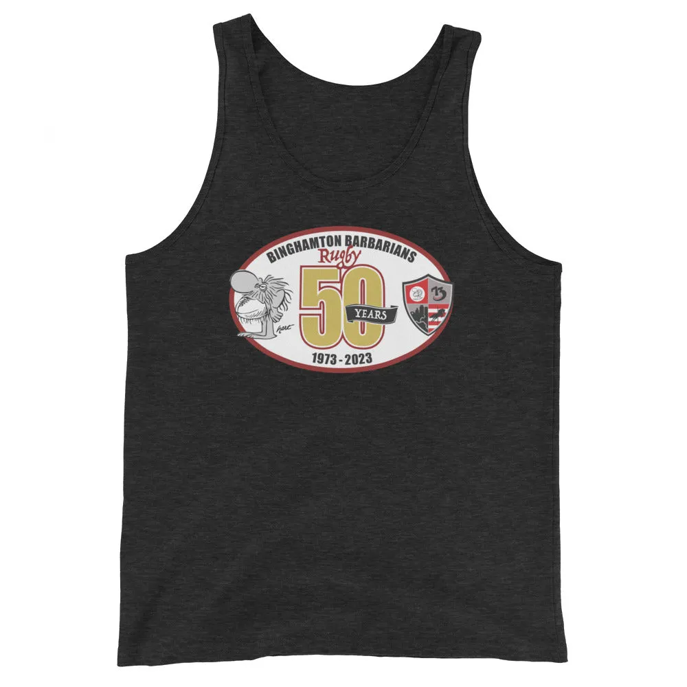 Binghamton Barbarians 50 Years Social Tank Top