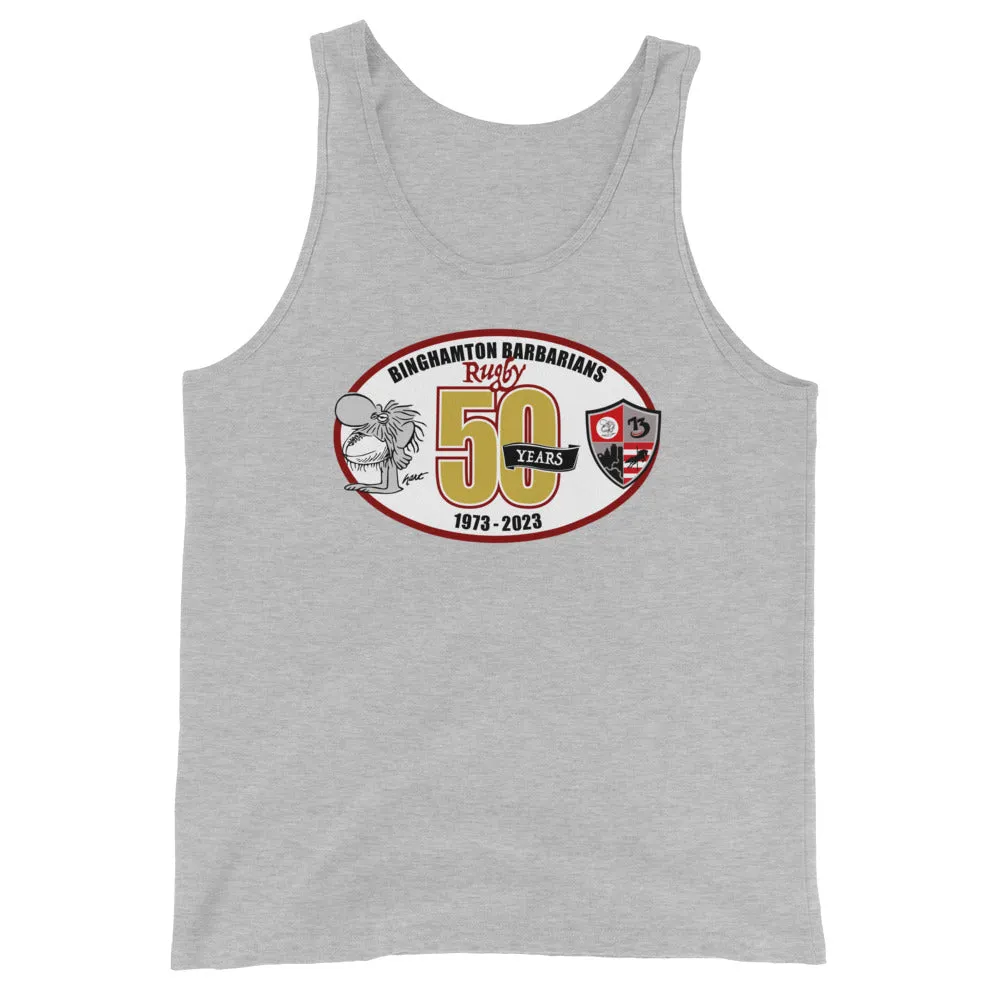 Binghamton Barbarians 50 Years Social Tank Top