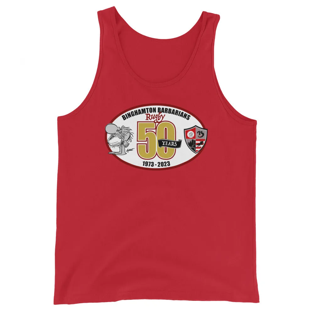 Binghamton Barbarians 50 Years Social Tank Top