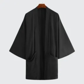 Black Kimono Robe