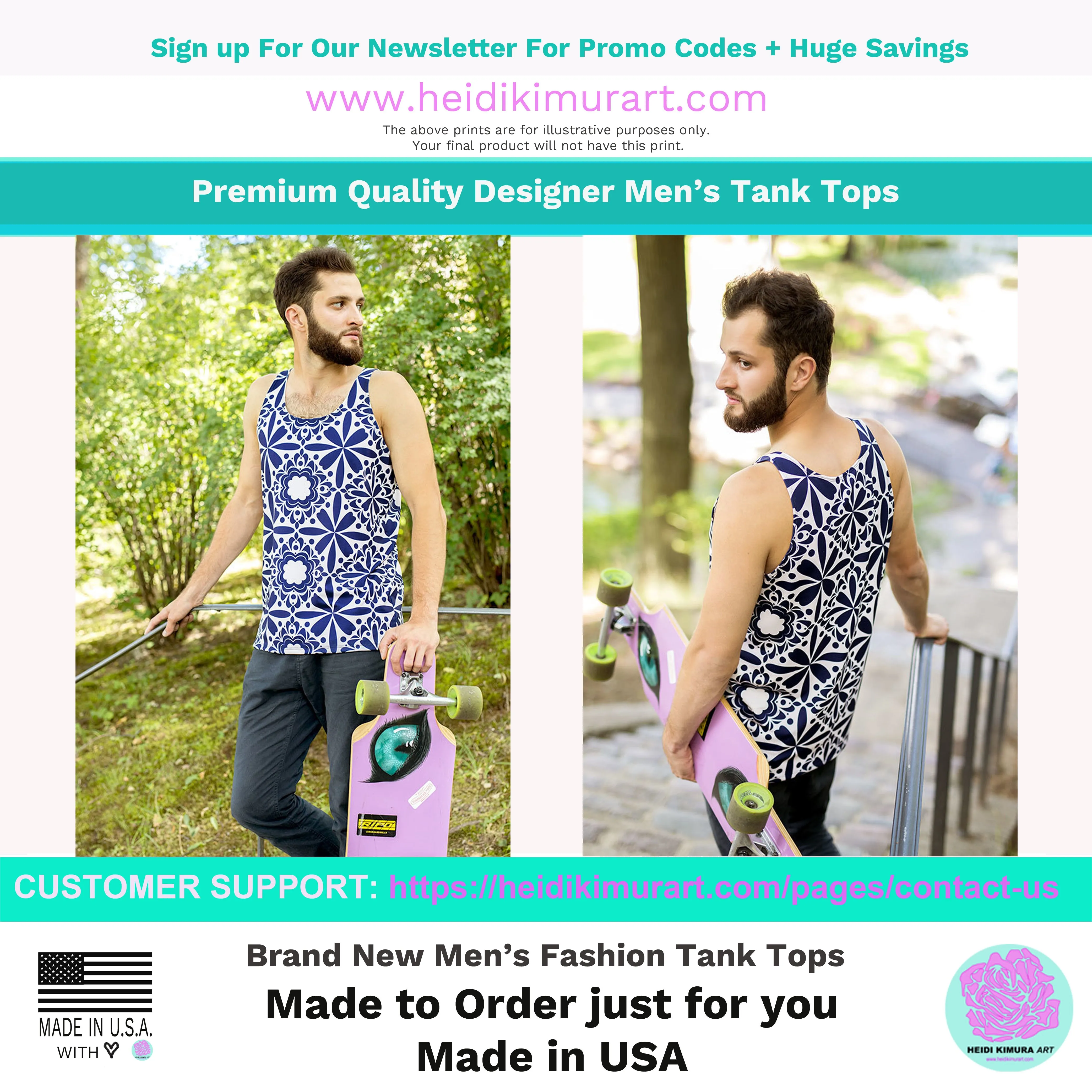 Black Striped Men's Tank Tops, Black & White Vertical Stripe Best Unisex Tank Top- Made in USA/ EU/ MX