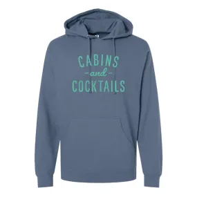 Cabins & Cocktails Midweight Hooded Sweatshirt