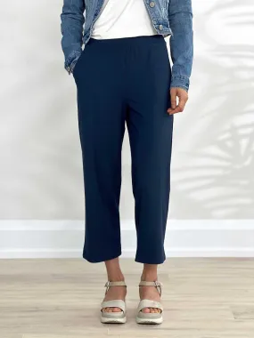 Cassandra pull-on pocket capri pant - FINAL SALE