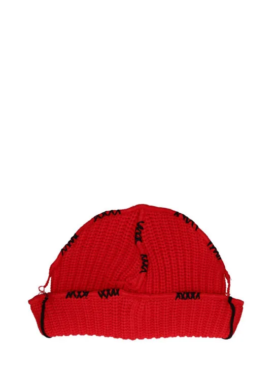 Charles Jeffrey LOVERBOY   Carolean cotton beanie 