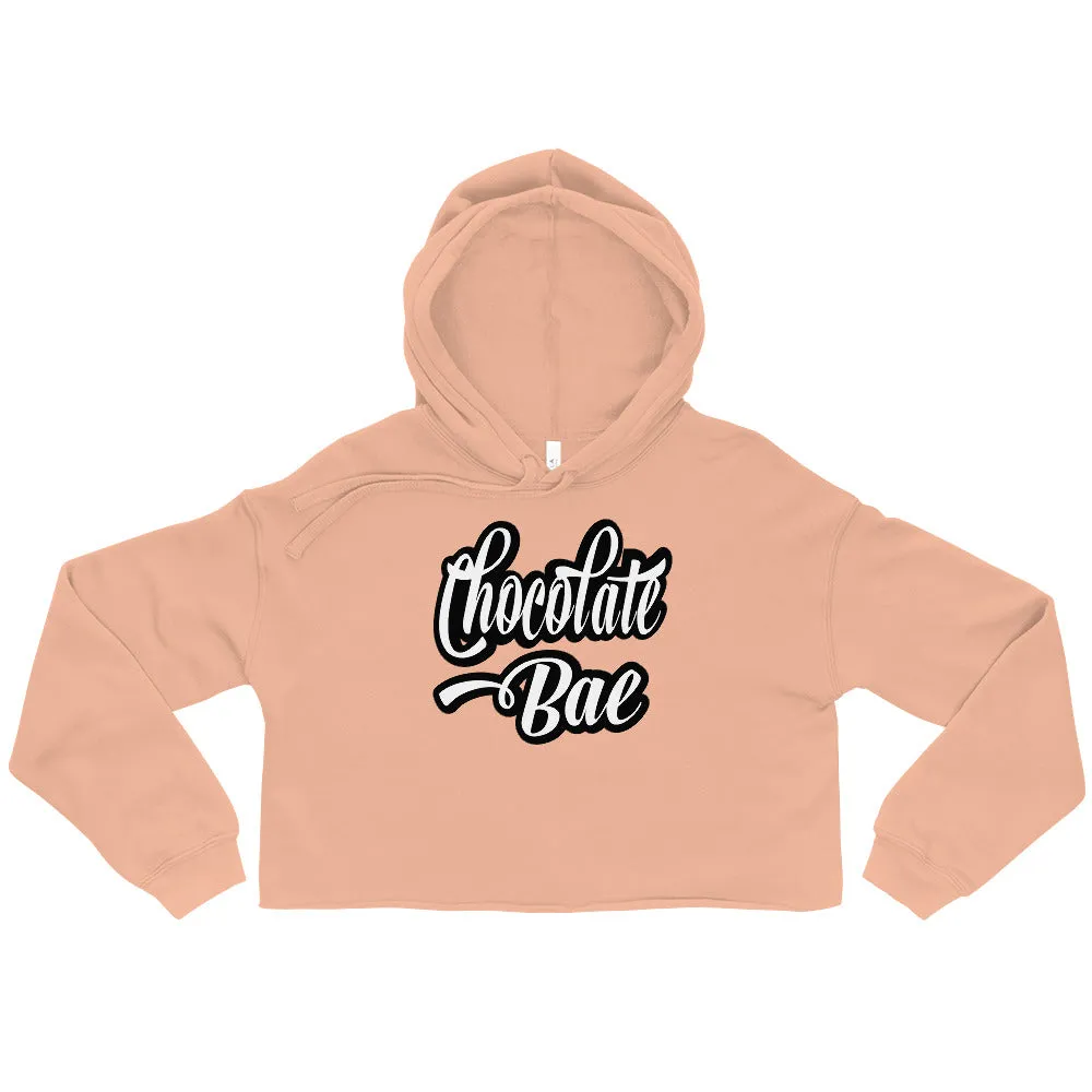 Chocolate Bae Crop Hoodie