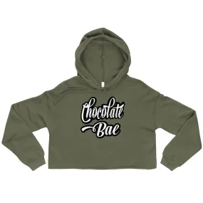 Chocolate Bae Crop Hoodie