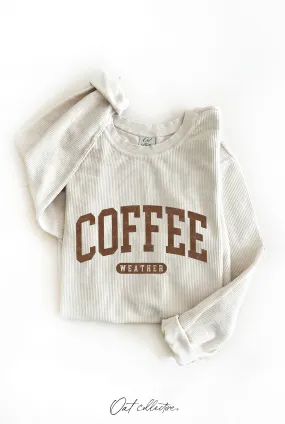 Coffee Weather Thermal Vintage Pullover