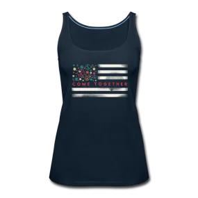 Come Together American Flag- Women’s Premium Tank Top