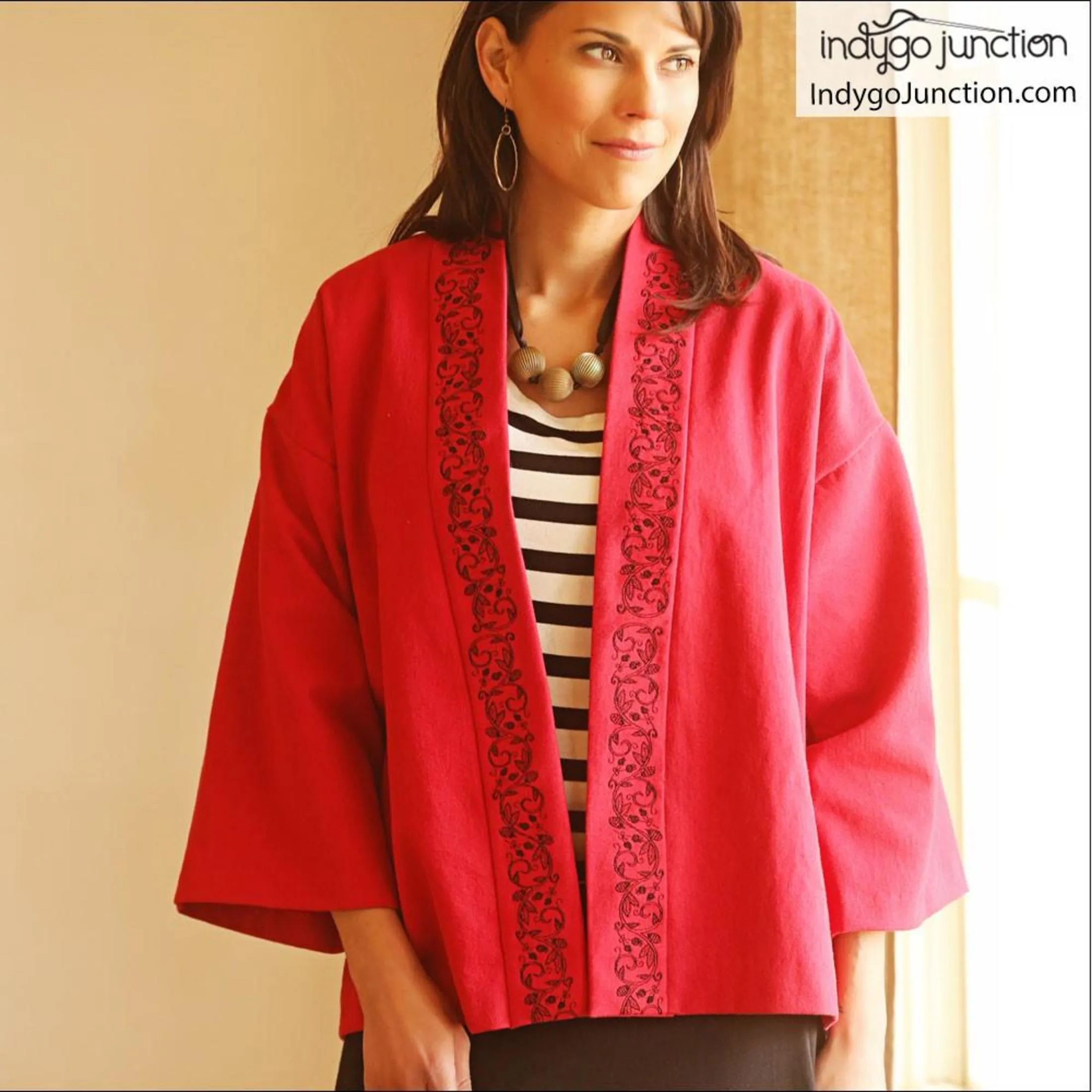 Contemporary Kimono Pattern, Free PDF Download