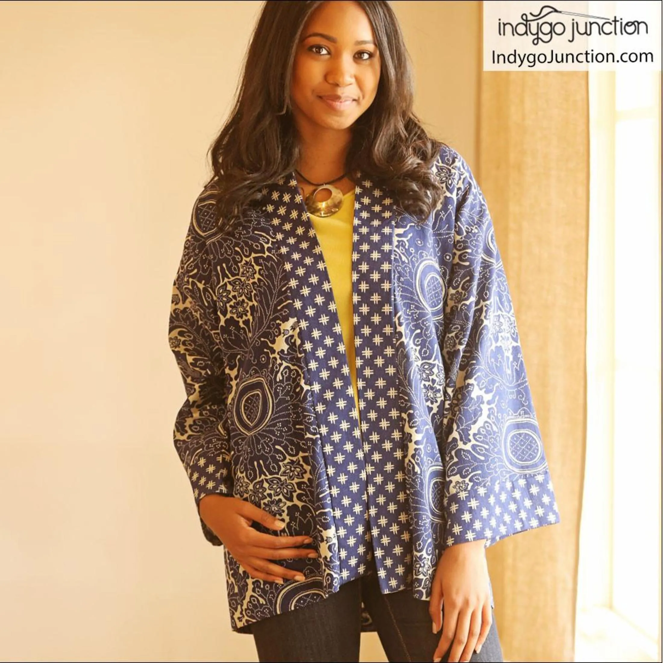 Contemporary Kimono Pattern, Free PDF Download