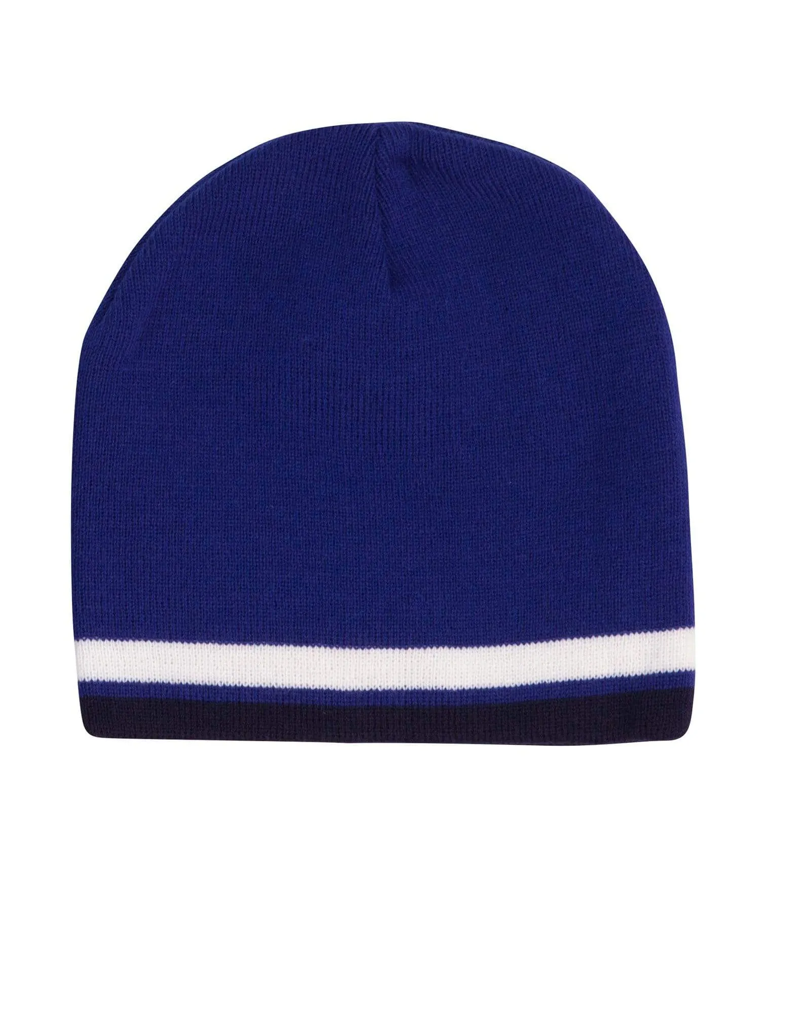 Contrast Stripe Beanie Ch63