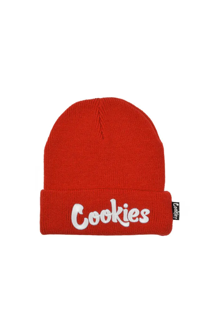 Cookies Original Mint Embroidered Knit Beanie